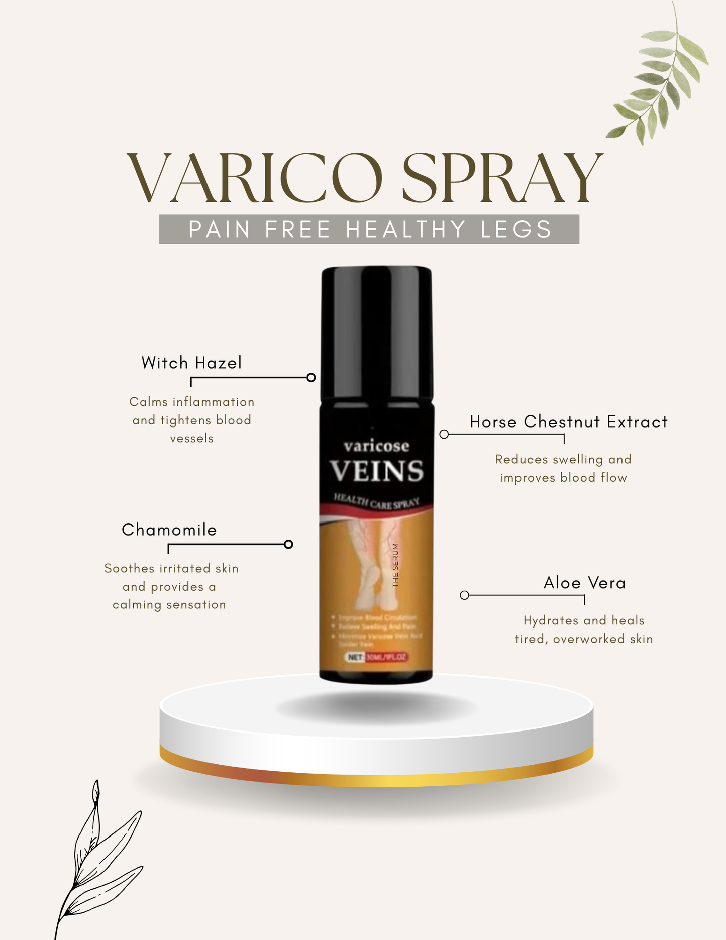 Varicose Veins Spray